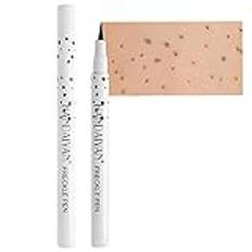 1 Piece of 1ml Natural Freckle Pen Make-up Freckle Pen Lightweight Simulation Freckle Make-up Pen, Long Lasting Waterproof Dot Spot Make-up Pen Perfect for Natural Freckle Make-up Effect