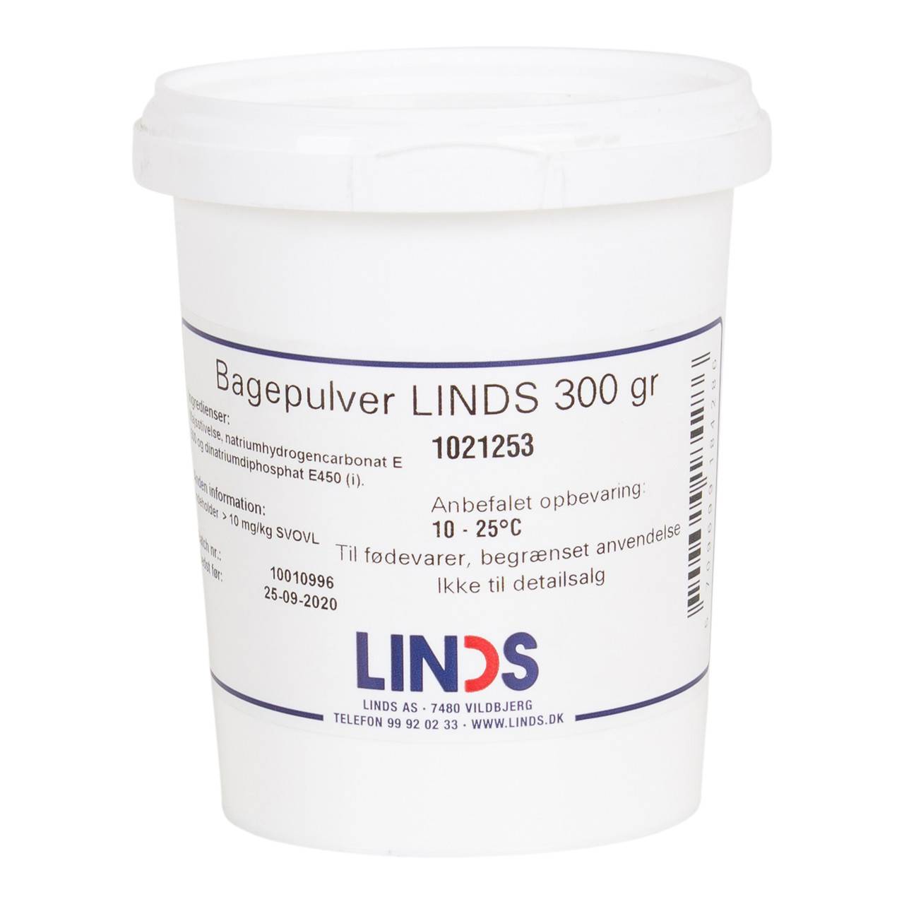 Bagepulver LINDS 300 gr.