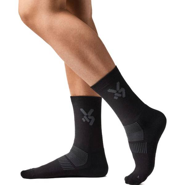 Seger Glide Wool Ski Socks - Black - Str 43/45