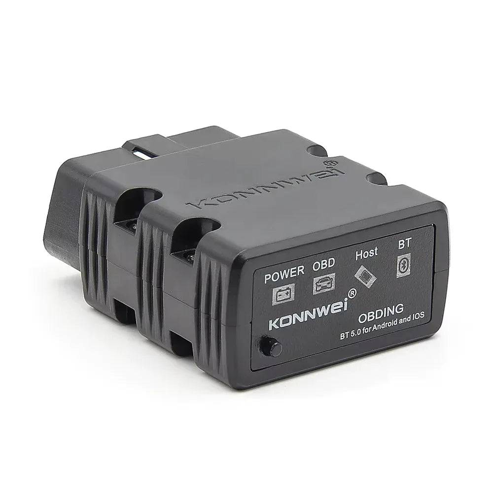 ELM327 Bluetooth OBD2 Adapter – KONNWEI KW902 Diagnosverktyg för Android/iOS