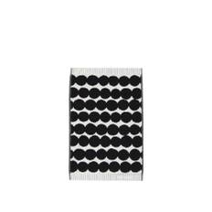Marimekko - Räsymatto gästhandduk 30x50 white, black - Handdukar och badlakan - Vit