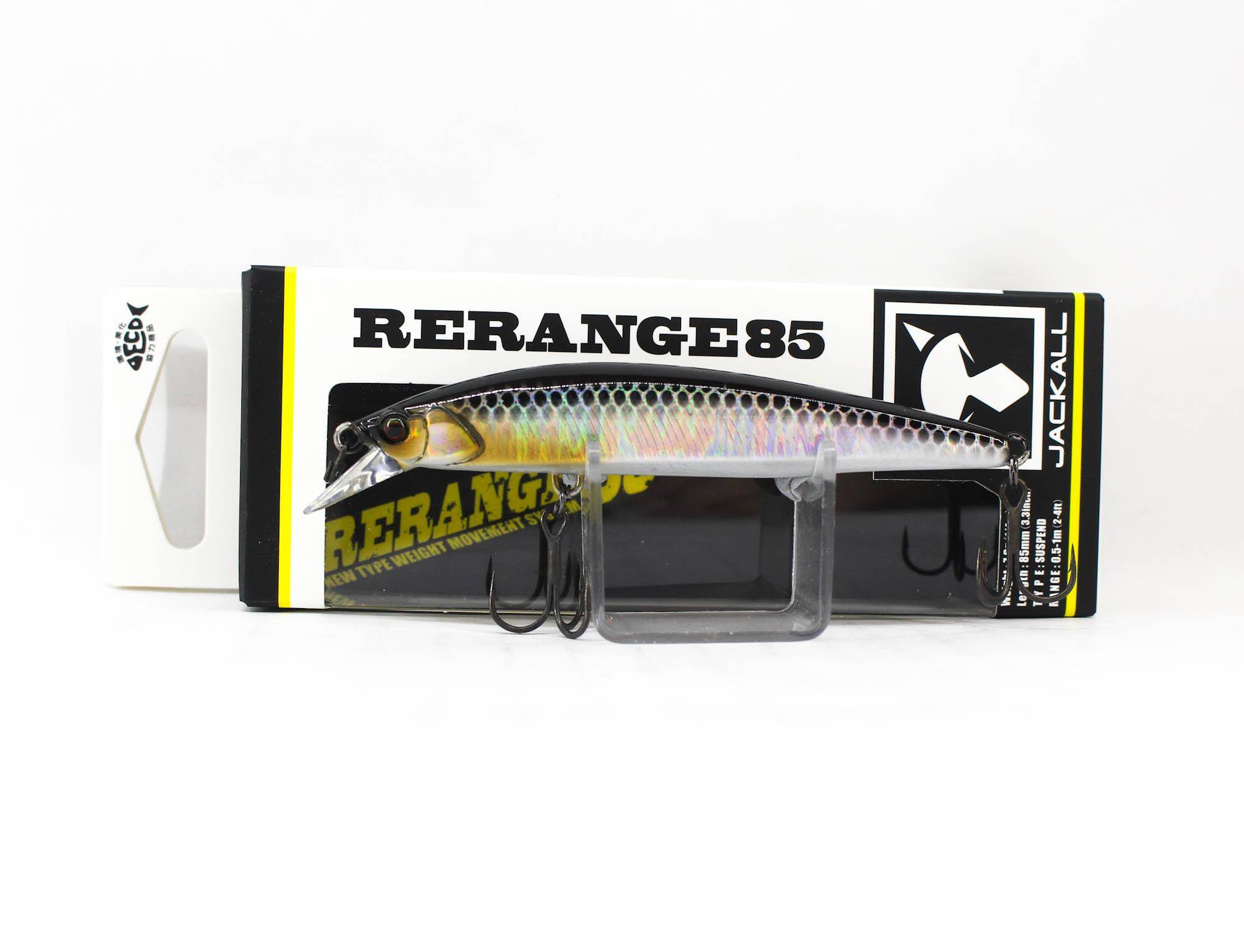 Jackall Rerange 85SP Suspendbete HL Silver & Black (0608)