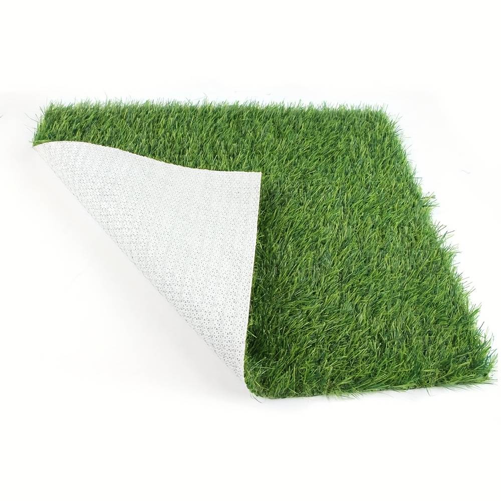 TEMU Pet Grass Mat, Kitten Pee Pad Dog Toilet, Artificial Bed
