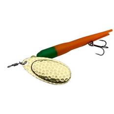 KarlK Flying C spinner "Skjern Å"-24 gr. (blad#5)-Gulerod/Messing blad