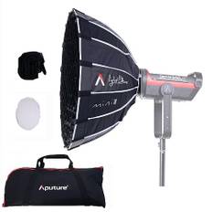 Aputure Light Dome Mini III Deep Octagon Bowens Mount Softbox mit Wabengitter für Amaran 300C 150C 200X S 100D S Aputure 600D 600X PRO