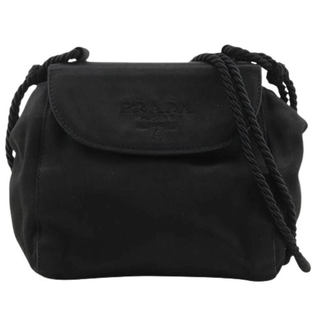 Prada Vintage - Pre-owned Satin Shoulder Bag Vintage - Dam - ONE Size -