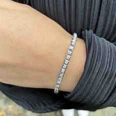 Boye Jewelry Tennisarmbånd i 18kt hvidguld med diamanter (887319-225V)