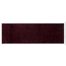 Unicolor Gulvtæppe, Bordeaux, 100x300 cm