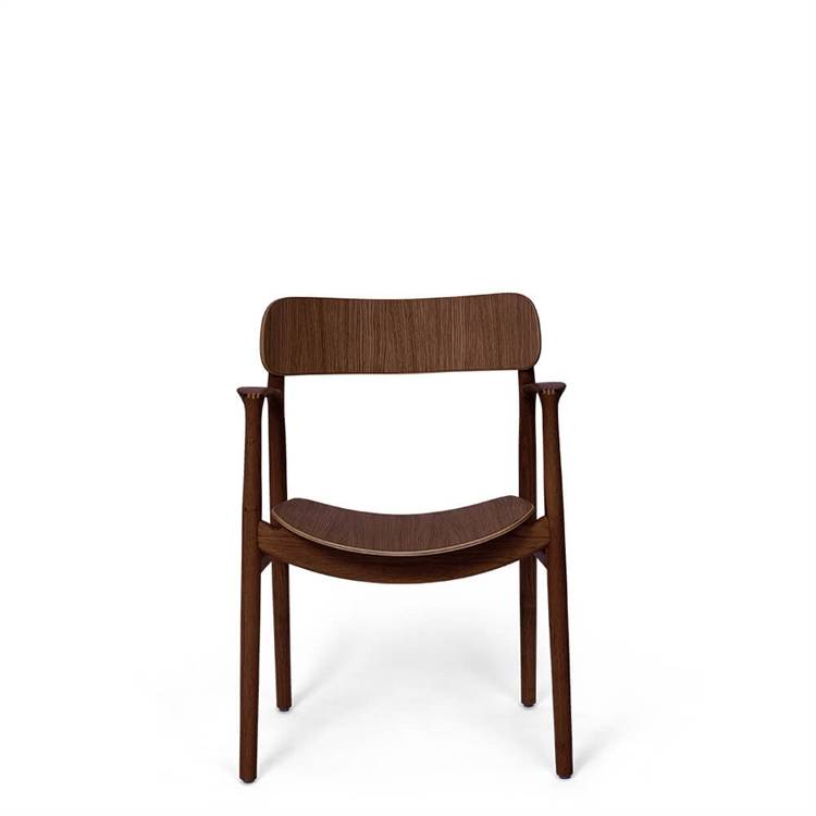 Bent Hansen Asger Stol Rökt Ek  Smoked Oak