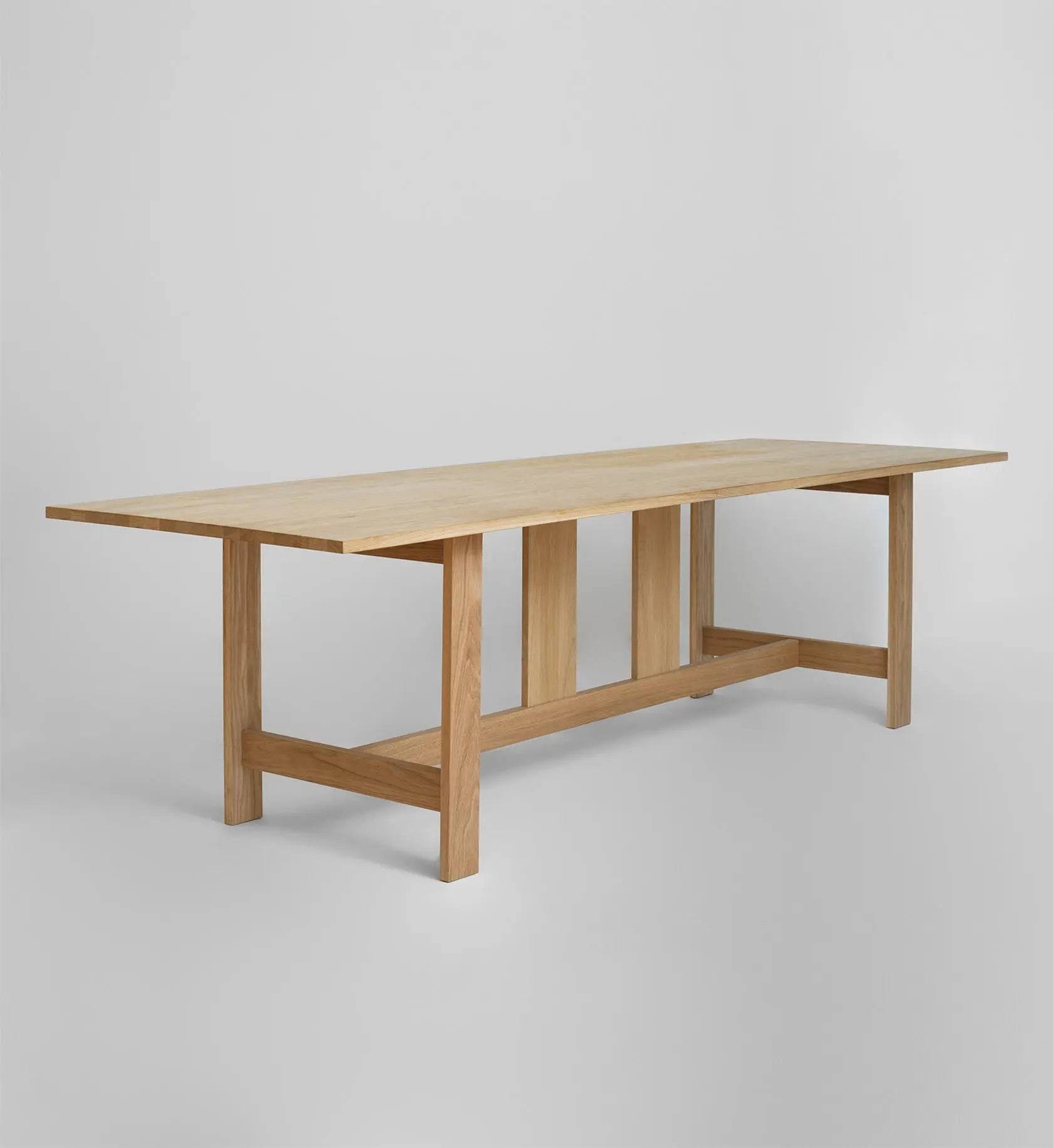 Verk Spisebord V.DE.02 – David Ericsson - Eg / 2600 × 850 mm / Behandlet med linolie
