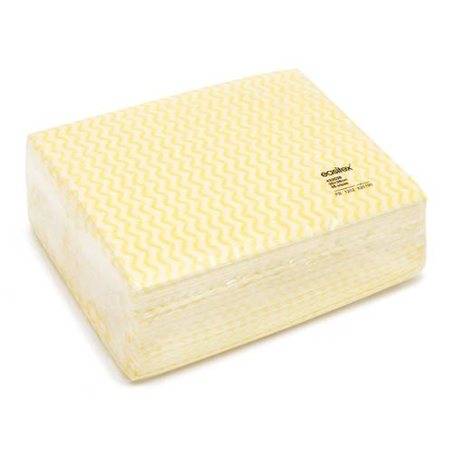 Disktrasa/diskduk EasiTex - 30x36cm gul genombruten - 55 st
