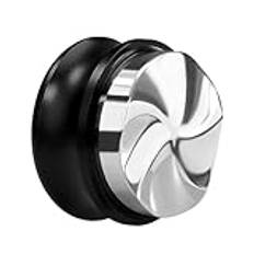 Normcore 53,3 mm verktyg för gravitationsfördelning, gravitationsanpassningsbar espressofördelare, espresso kaffeutjämningsverktyg för Breville salvia 54 mm bottenlöst filterhållare, 304 rostfritt
