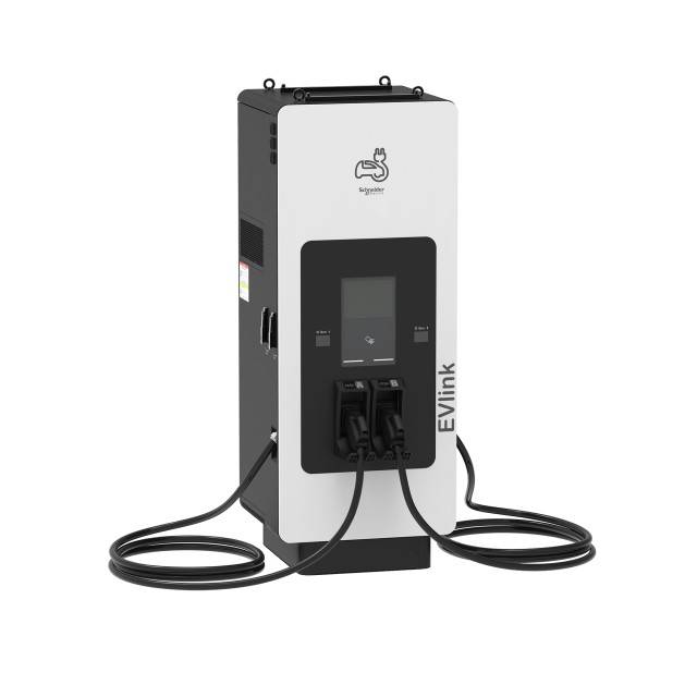 Schneider 120 kw dc, 2x ccs2, 7.5 meters