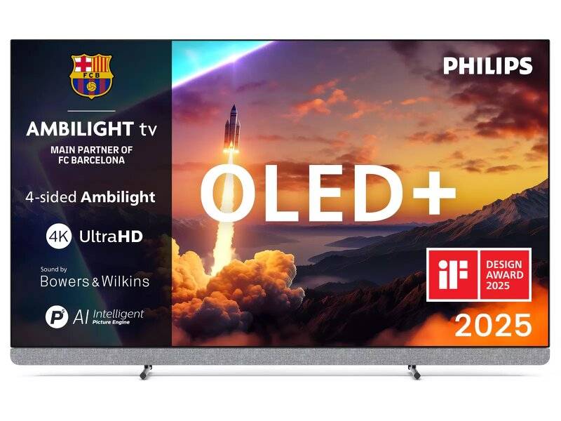 Philips 65" 65OLED910 / 4K / OLED+ / 144Hz / Ambilight / Bowers & Wilkins / Smart TV