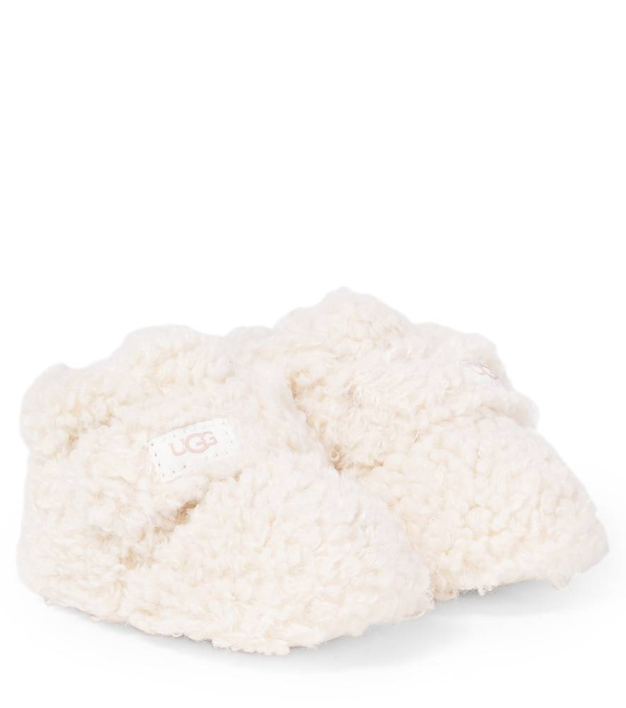 UGG Kids Baby Bixbee teddy booties