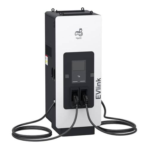 Schneider Electric EVlink Pro DC 120kW dobbelt CCS2 lynlader