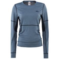 Kari Traa Lam Long Sleeve Baselayer Uldundertrøje Dame, Sail / S
