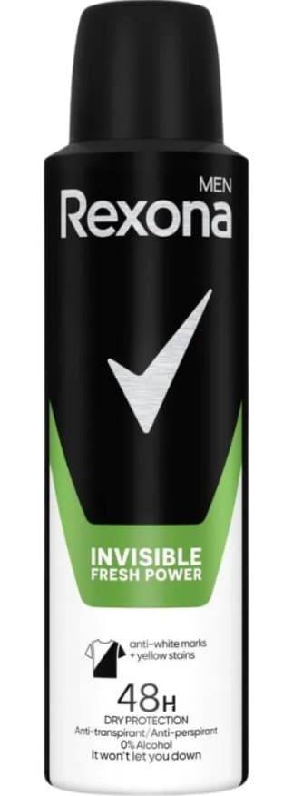 Rexona Men Invisible Fresh Power Antiperspirant Spray 150 ml