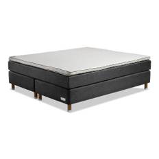 Carpe Diem Beds Kornö Kontinentalsäng 140x210 Grå - Luxury Mörkgrå (140x210)