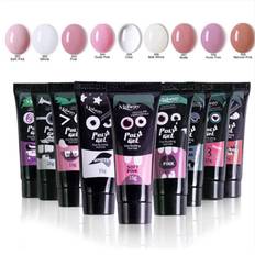 15 ml Poly Gel Extension Crystal Finger Jelly Polygel Nagelgel Kamouflage UV LED Hård Gel Akryl