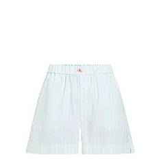 CALVIN KLEIN JEANS Summer Poplin Boxer Short |Blå |S