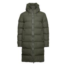 Rains Alta Long Puffer Jacket W3T4 Khaki Green