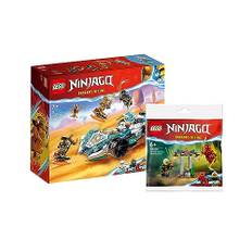 Lego Set: Lego 71791 NINJAGO Zanes Drachenpower-Spinjitzu-Rennwagen + Lego® NINJAGO® 30650 Kais und Raptons Duell im Tempel