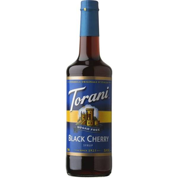 Torani Sugar Free Black Cherry sockerfri smaksirap 750 ml