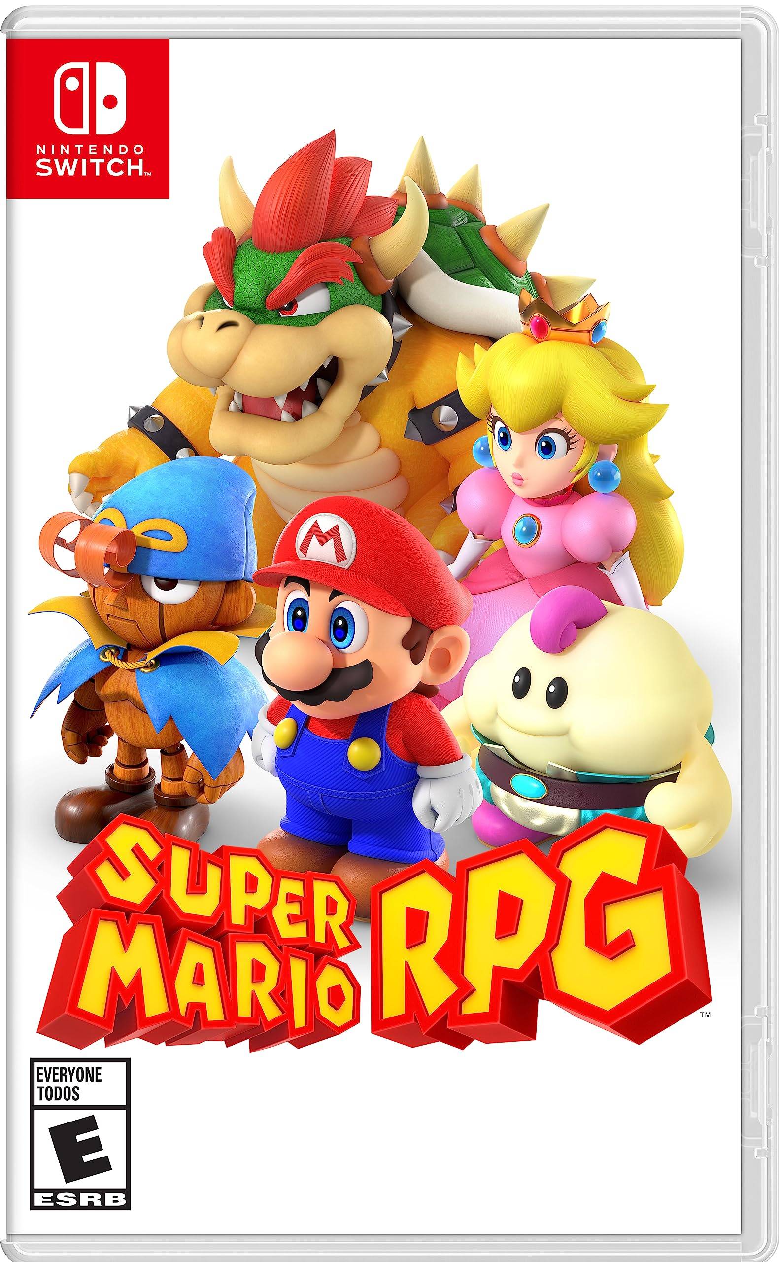 Super Mario RPG North Switch (Importera Amerika) – röd