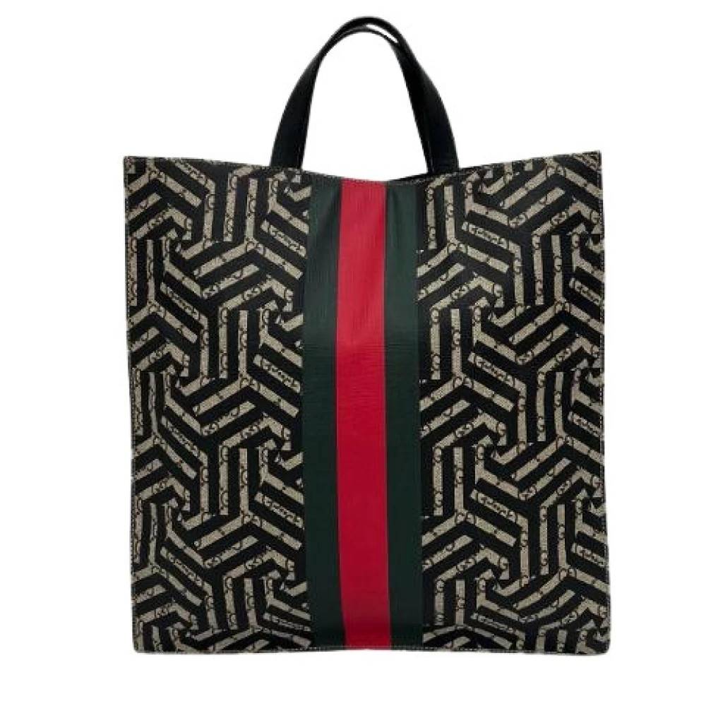 Gucci Vintage Pre-owned Canvas gucci-tasker - Vintage - Herre - Flerfarvet - ONE SIZE -
