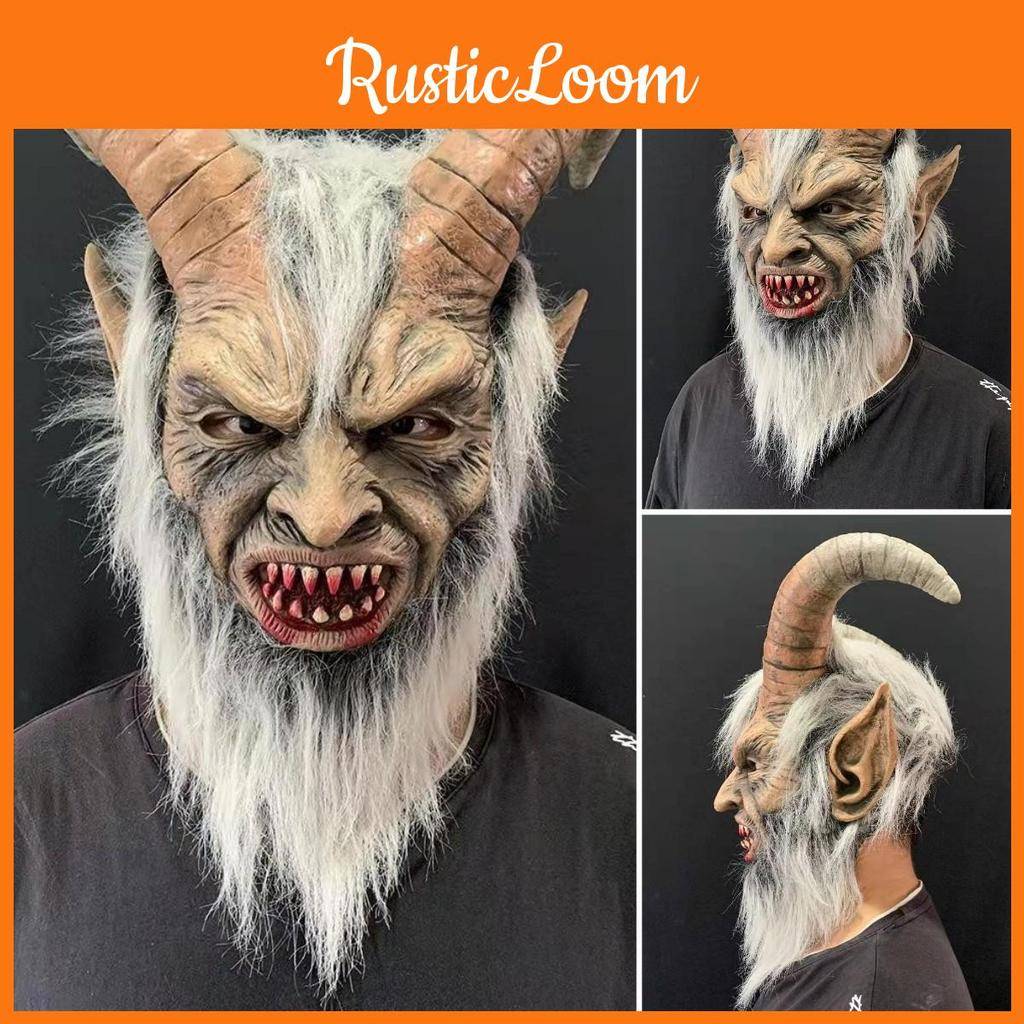 Realistic Hood Mask For Horror-themed Fancy Dress Parties