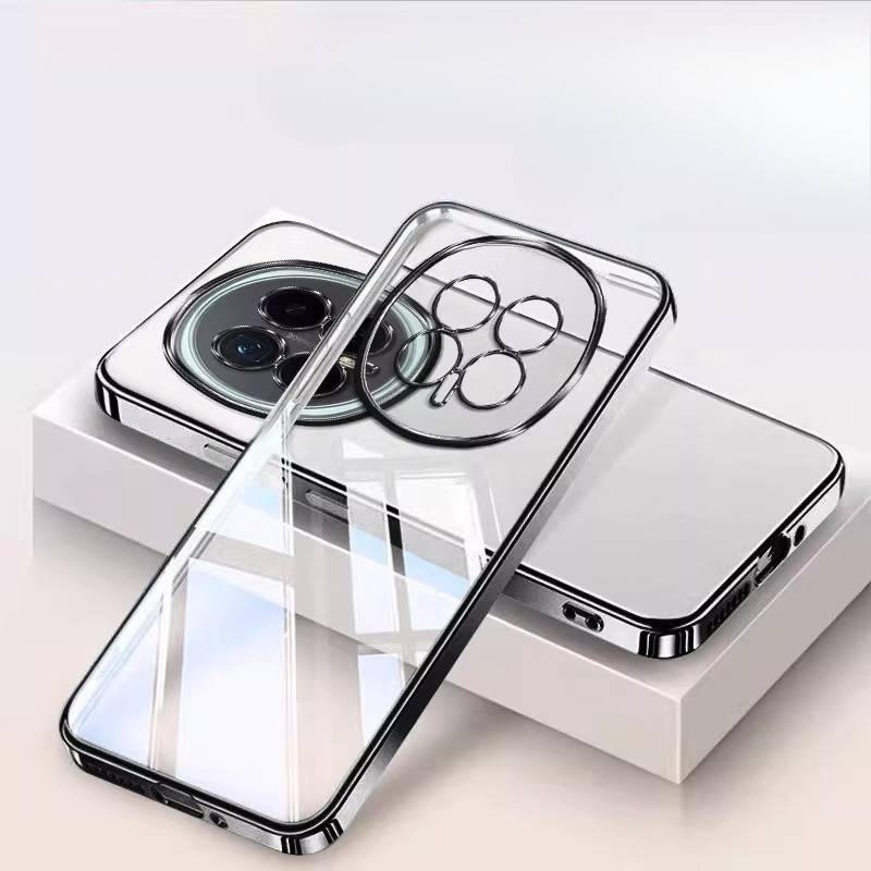 Case for Honor Magic 8 7 6 Pro Lite magic8 PRo Cover Luxury Transparent Electroplated Soft Silicone TPU Cases Shockproof Bumper