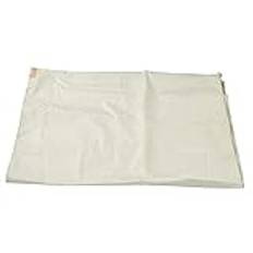 Beige Open Outdoor Swimming Pool Roll Cover | Robust beskydd för användning utomhus/trädgård | Alla - Säsong Partikelvakt och solskyddspoolskydd (M：550 * 96cm)