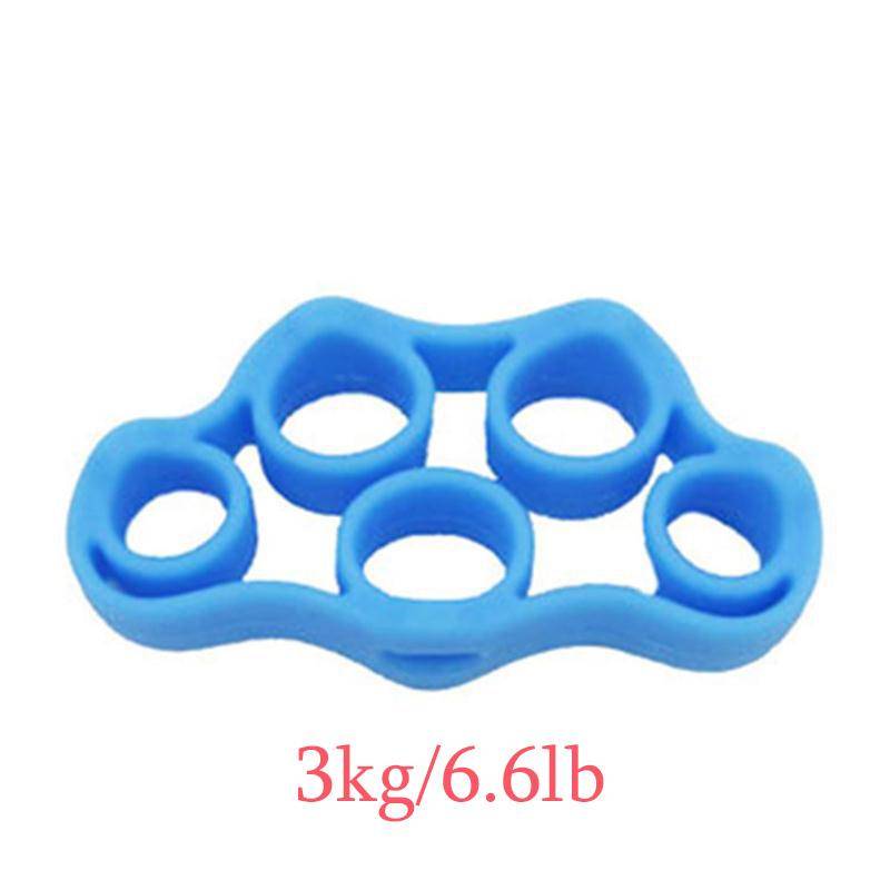 1pcs Finger Resistance Bands Finger Gripping Exerciser Strengthen Muscles Exerciser Hand Grip Exerciser Finger Trainer