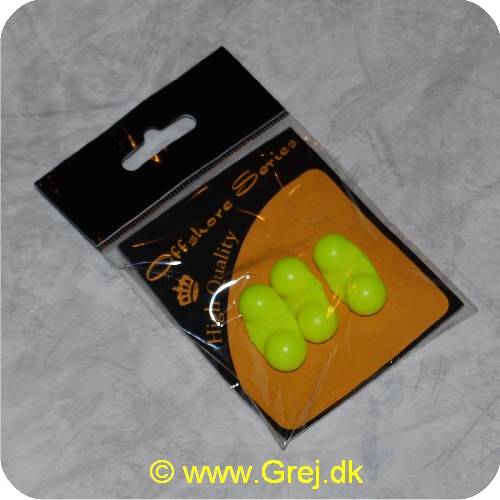 Plastik Rattle Gul - Til spinnebygning - 3 stk
