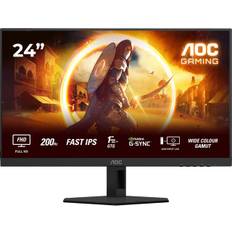 AOC 24G4HRE | FHD | IPS | 200Hz | 1ms 24" gaming-skærm- På fjernlager - Klar levering