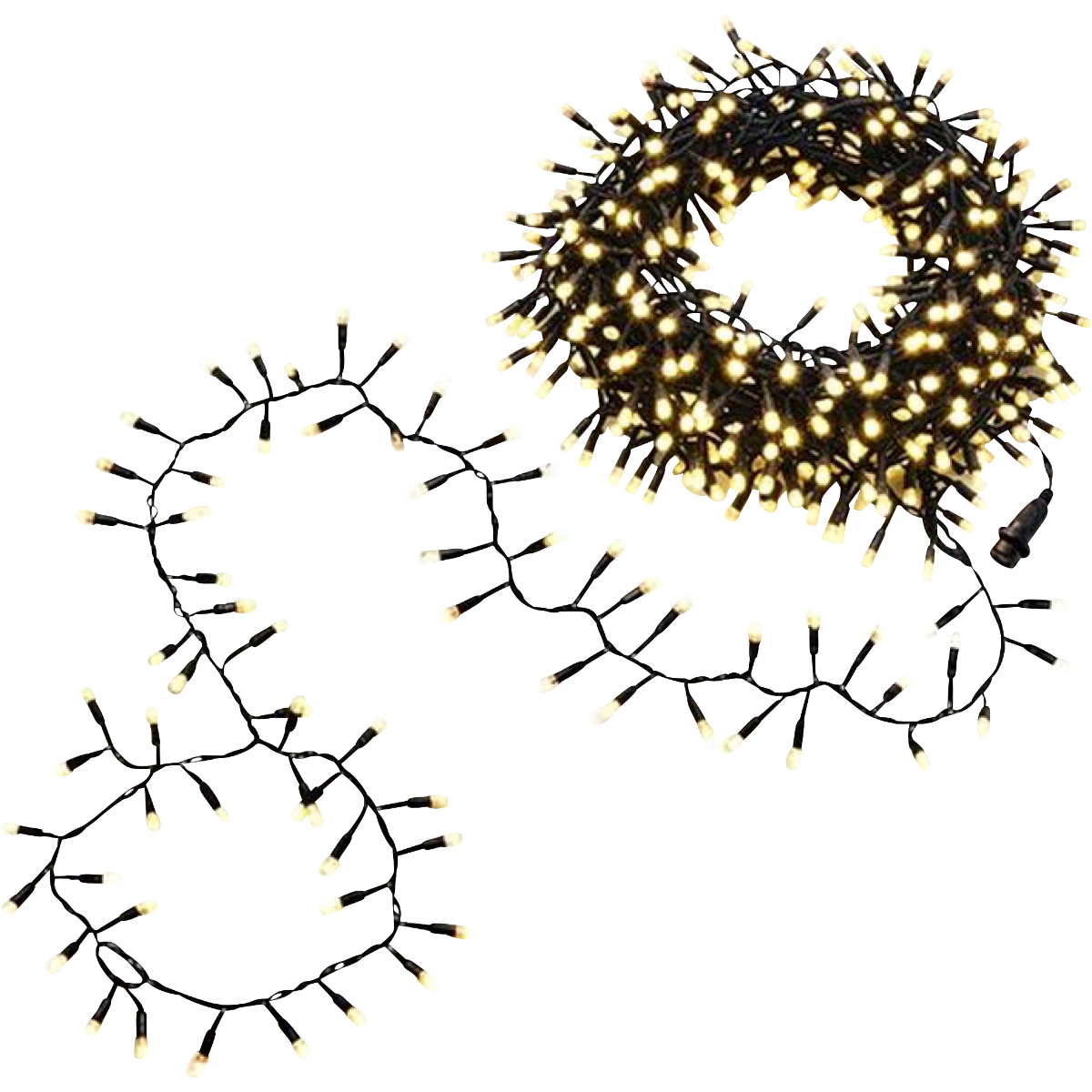 Det Gamle Apotek Klyngelyskæde med 200 LED – 5 meter