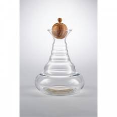 Alladin karaffel gold med træ låg - Nature`s Design - GodKarmaShop
