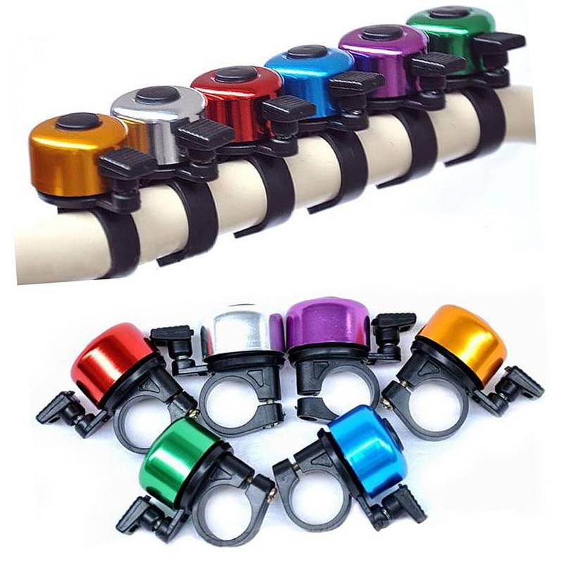 Cute Small Bicycle Bell Aluminum Alloy MTB Bike Safety Warning Alarm Cycling Handlebar Bell Ring Bicycle Horn Cycling Accessorie