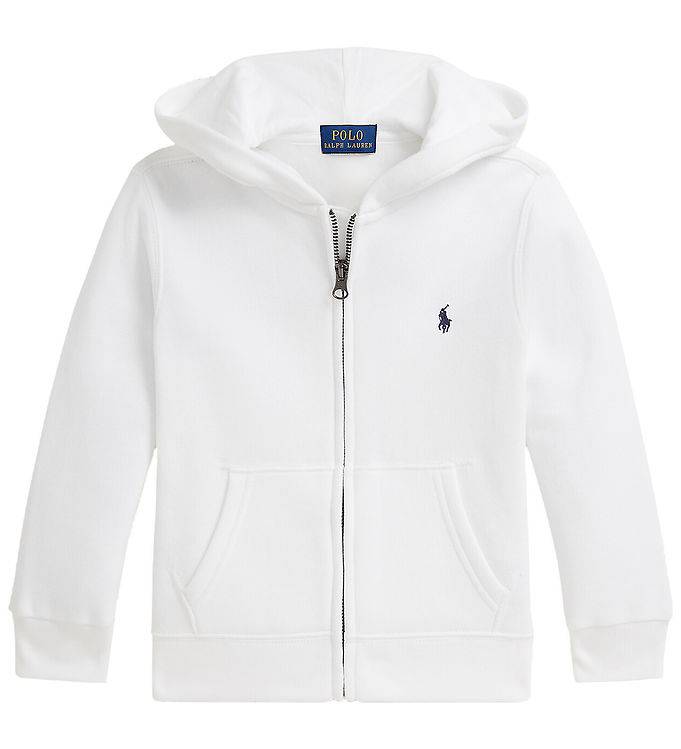 Polo Ralph Lauren Cardigan - Hvid - Polo Ralph Lauren - 7 år (122) - Cardigan