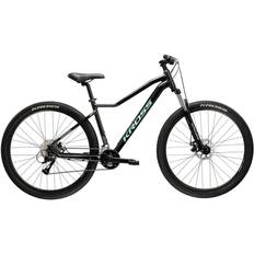 Hardtail MTB Kross Lea 3.0 Black/Mint 2025 - Svart (M-27.5)