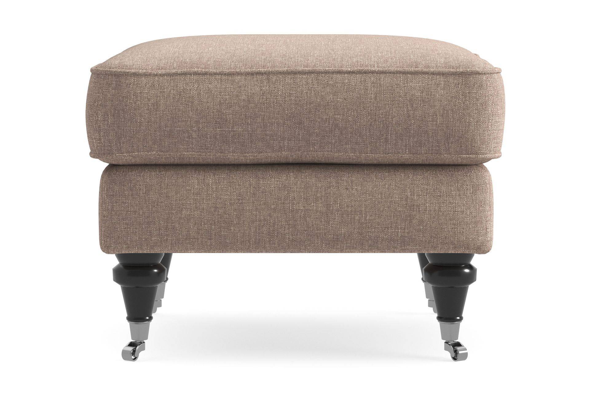 Howard Classic Fotpall - Mörkbeige Fotpallar Beige Bloomington