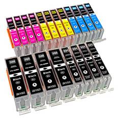 ESMOnline 20 komp. XL Druckerpatronen Canon PGI 550 CLI 551 MG 5450 5550 5650 5655 6350 6450 6650 7100 7150 7550 MX 725 925 iP 7200 7250 8750 iX 6850
