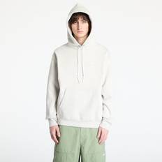 Sweatshirt Nike Solo Swoosh Men's Fleece Pullover Hoodie Light Bone/ White XXXL