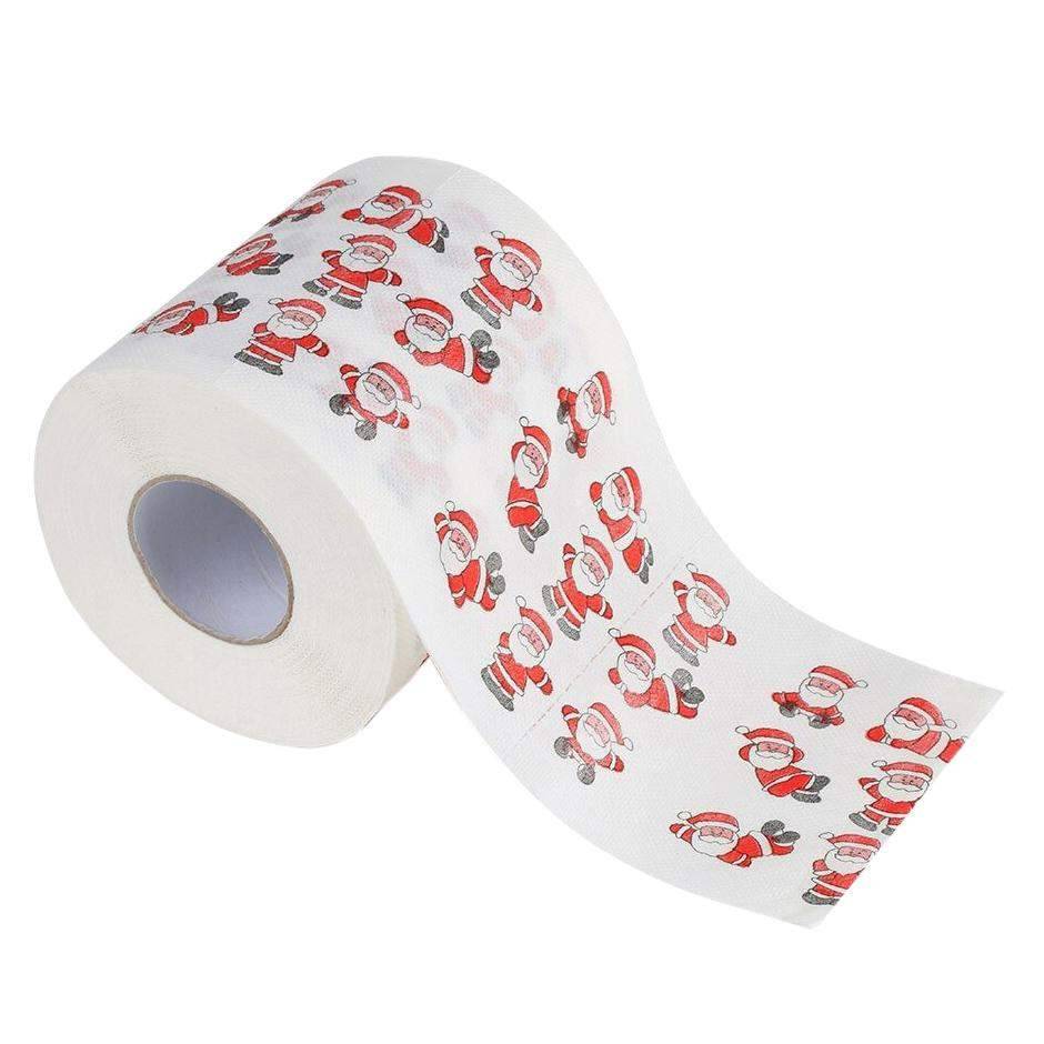 Toalettpapper med Julmotiv - Santa Claus