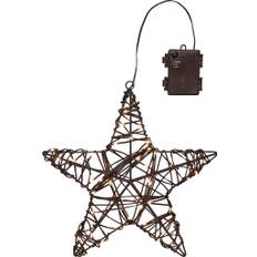 Star Trading Vicke stjerne med lys, batteri, 30 cm