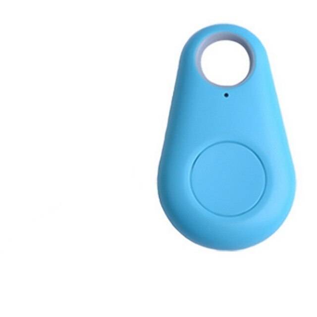Pet smart bluetooth tracker hund gps kamera lokalisering hund bärbar larm tracker för nyckelring väska hänge - Blå