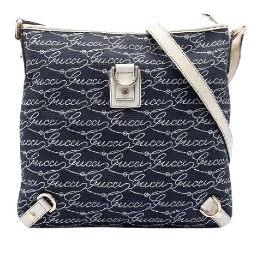 Gucci Vintage - Pre-owned Denim Crossbody Bag Vintage - Dam - ONE Size - Denim