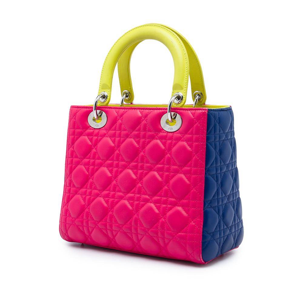 Dior Vintage Dior Lady Dior L 20cm x W 23.50cm x D 12cm - Håndtasker hos Magasin.