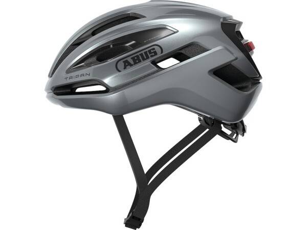 ABUS Taipan LED cykelhjelm graphite silver - Hjelmstørrelse 57-61 cm